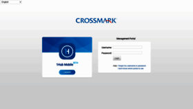 What Crossmark.mvretail.com website looked like in 2020 (3 years ago)