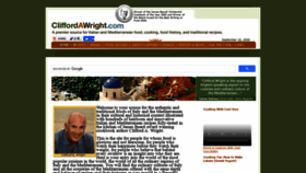 What Cliffordawright.com website looked like in 2020 (4 years ago)