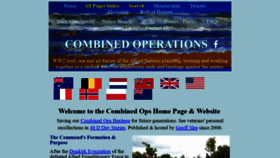 What Combinedops.com website looked like in 2020 (3 years ago)
