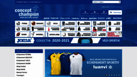 What Conceptchampion.ro website looked like in 2020 (3 years ago)