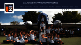 What Colegiocalasanz.com website looked like in 2020 (3 years ago)