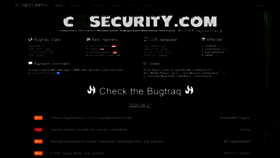 What Cxsecurity.com website looked like in 2020 (3 years ago)