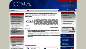 What Cna.gov.co website looked like in 2020 (4 years ago)