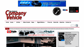 What Companyvehicle.co.nz website looked like in 2020 (3 years ago)
