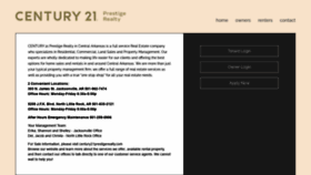 What C21prjxrentals.com website looked like in 2020 (3 years ago)