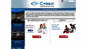 What Cyrexlabs.com website looked like in 2020 (3 years ago)