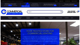 What Commercialledlights.com website looked like in 2020 (3 years ago)