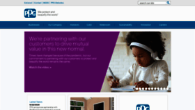 What Corporateportal.ppg.com website looked like in 2020 (3 years ago)