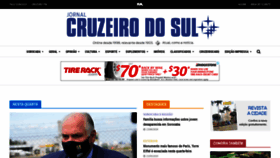 What Cruzeironet.com.br website looked like in 2020 (3 years ago)