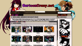 What Cartooncrazy.net website looked like in 2020 (3 years ago)