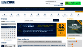 What Cenofisco.com.br website looked like in 2020 (3 years ago)