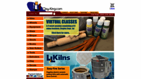 What Clay-king.com website looked like in 2020 (3 years ago)
