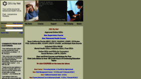 What Ceubynet.com website looked like in 2020 (3 years ago)
