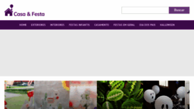 What Casaefesta.com website looked like in 2020 (3 years ago)