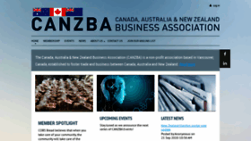 What Canzba.org website looked like in 2020 (3 years ago)