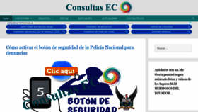 What Consultasec.com website looked like in 2020 (3 years ago)