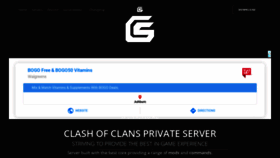 What Cocserver.co website looked like in 2020 (3 years ago)