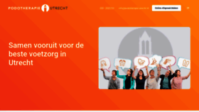 What Centrumvoorpodotherapie.nl website looked like in 2020 (3 years ago)