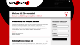 What Circomundo.nl website looked like in 2020 (3 years ago)