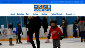 What Coolsportstn.com website looked like in 2020 (3 years ago)