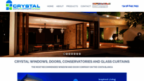 What Crystalwindows-spain.com website looked like in 2020 (3 years ago)