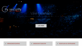 What Citysecurity.no website looked like in 2020 (3 years ago)