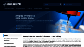 What Cnc-sklep.pl website looked like in 2020 (3 years ago)
