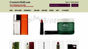 What Cosmeticmall.com website looked like in 2020 (3 years ago)