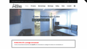What Centrodermatologicolistro.it website looked like in 2020 (3 years ago)