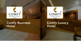 What Comfyhospitality.com website looked like in 2020 (3 years ago)