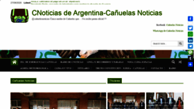 What Canuelasnoticias.com website looked like in 2020 (3 years ago)