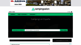 What Campingsalon.com website looked like in 2020 (3 years ago)