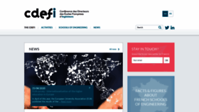 What Cdefi.fr website looked like in 2020 (3 years ago)