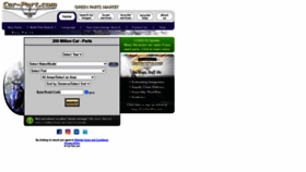 What Car-parts.com website looked like in 2020 (3 years ago)