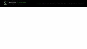 What Campionsoftware.com website looked like in 2020 (3 years ago)