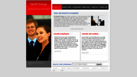 What Canada.santifjobs.com website looked like in 2020 (3 years ago)
