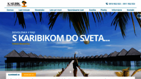 What Cakaribik.sk website looked like in 2020 (3 years ago)