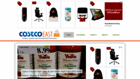 What Cocoeast.ca website looked like in 2020 (3 years ago)