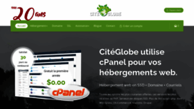 What Citeglobe.ca website looked like in 2020 (3 years ago)
