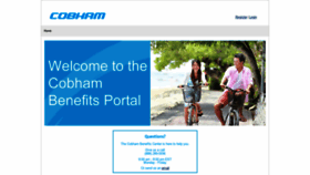 What Cobhambenefits.com website looked like in 2020 (3 years ago)