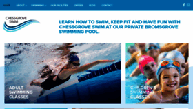 What Chessgroveswim.co.uk website looked like in 2020 (3 years ago)
