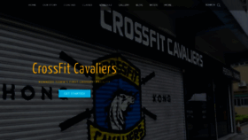 What Crossfitcavaliers.com website looked like in 2020 (3 years ago)