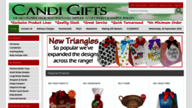 What Candigifts.co.uk website looked like in 2020 (3 years ago)