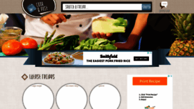 What Cookandpost.com website looked like in 2020 (3 years ago)