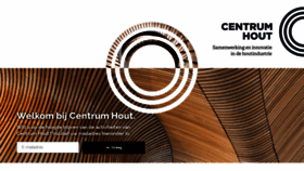 What Centrumhout.nl website looked like in 2020 (3 years ago)
