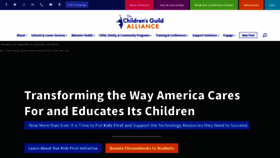 What Childrensguild.org website looked like in 2020 (3 years ago)