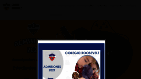 What Colegioroosevelt.edu.co website looked like in 2020 (3 years ago)