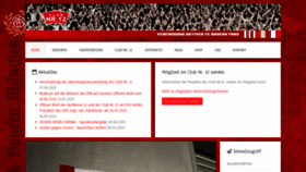 What Clubnr12.de website looked like in 2020 (3 years ago)