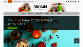 What Codogara.pl website looked like in 2020 (3 years ago)