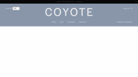 What Coyotebags.cl website looked like in 2020 (3 years ago)